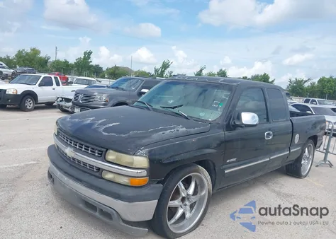2000 Chevrolet Silverado 1500 Ls из США, поврежденный, VIN 2GCEC19T4Y1172760